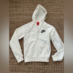 Nike Ivory Womens Windbreaker Jacket